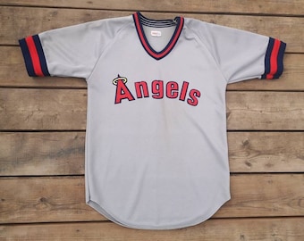 Vintage 90s Russell Athletic Diamond Collection MLB Anaheim Angels Jersey  Sz 48