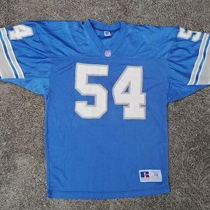 Vintage Chris Spielman Detroit Lions Jersey - Russell Athletic #54