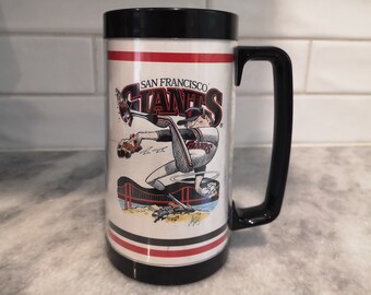 Vintage 1989 San Francisco Giants Souvenir Mug by Jack Davis
