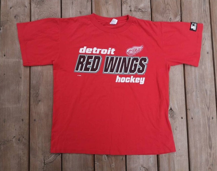  Steve Yzerman Shirt - Vintage Detroit Hockey Raglan Tee - Steve  Yzerman Inline : Sports & Outdoors
