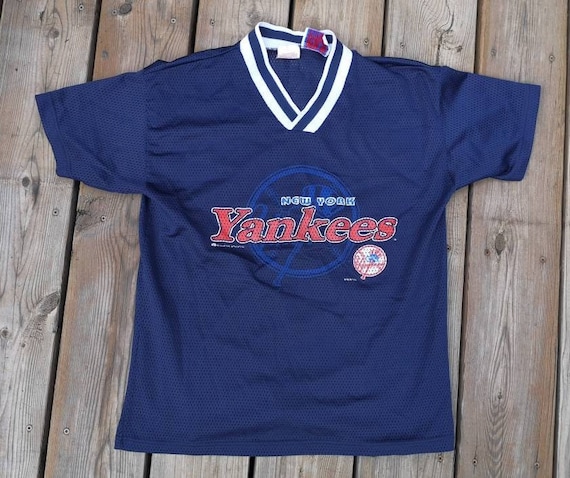 Vintage 1999 New York Yankees / mesh baseball t-s… - image 1