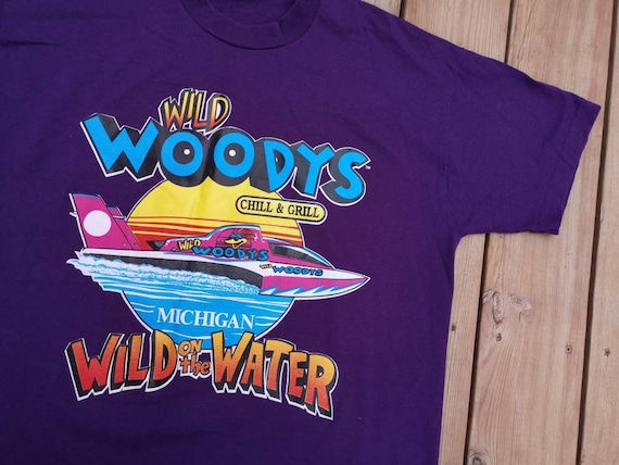 Vintage 80 S 90 S Wild Woodys Chill And Grill Etsy Ireland