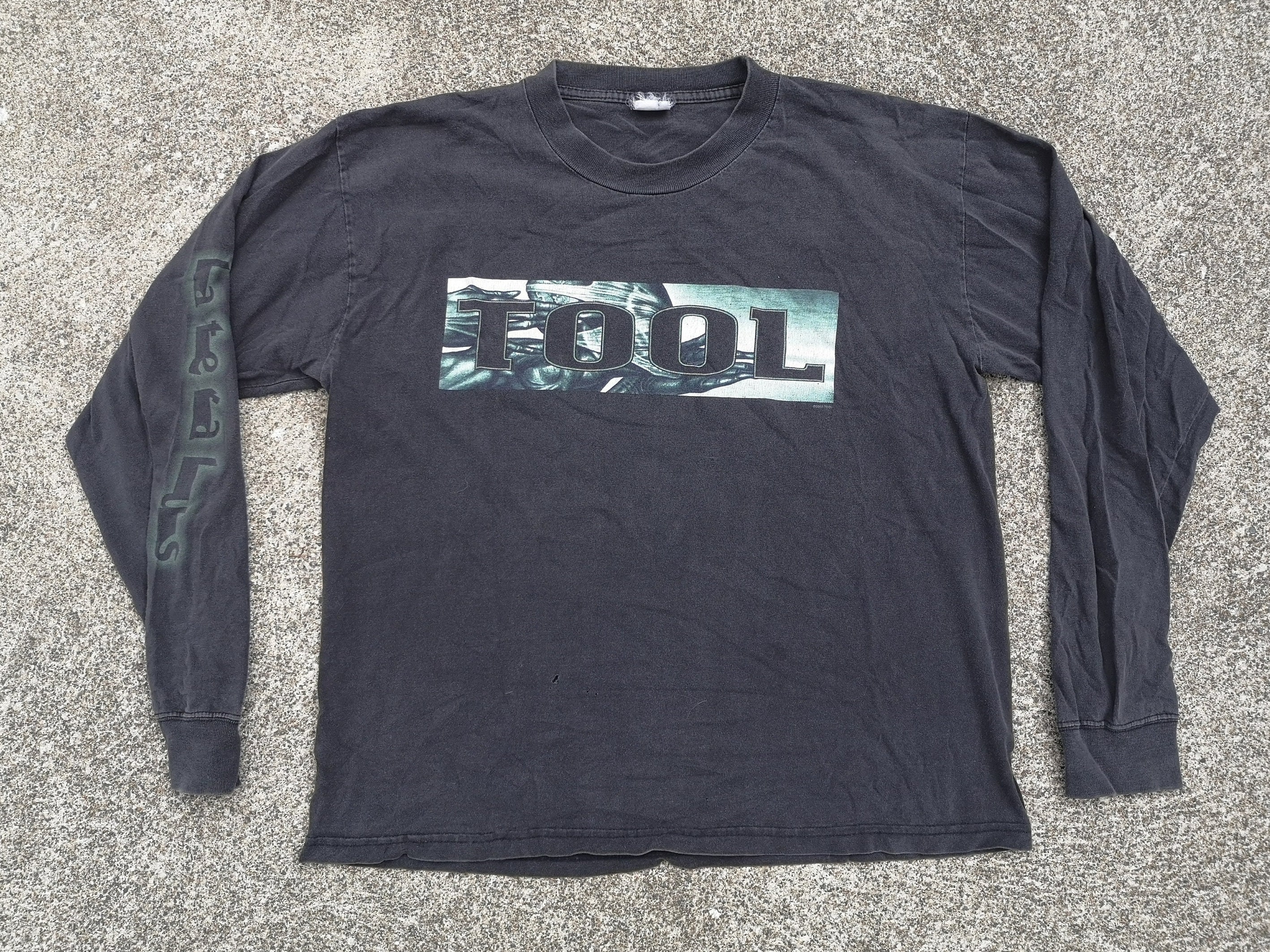 Vintage & Perfectly Faded 2003 TOOL Lateralus Long Sleeve + Double
