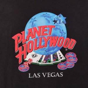 Vintage 1991 Planet Hollywood / Las Vegas, Nevada Made in USA t-shirt large
