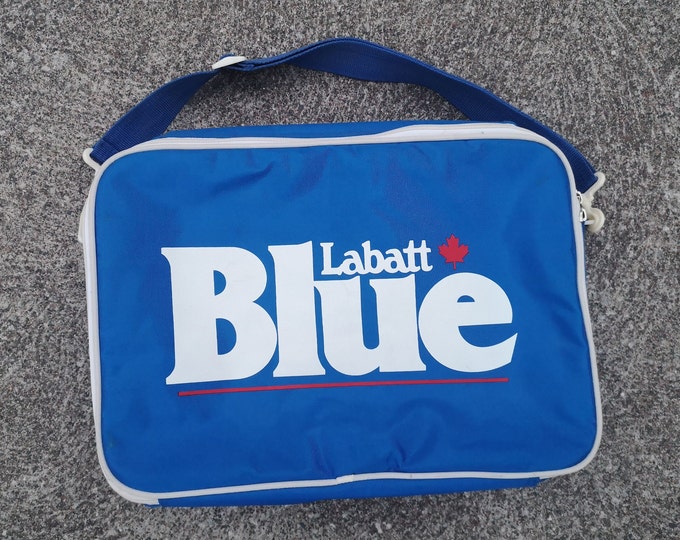 Vintage & Killer 80's / 90's Labatt Blue Beer 24 Can Cooler Case - Etsy