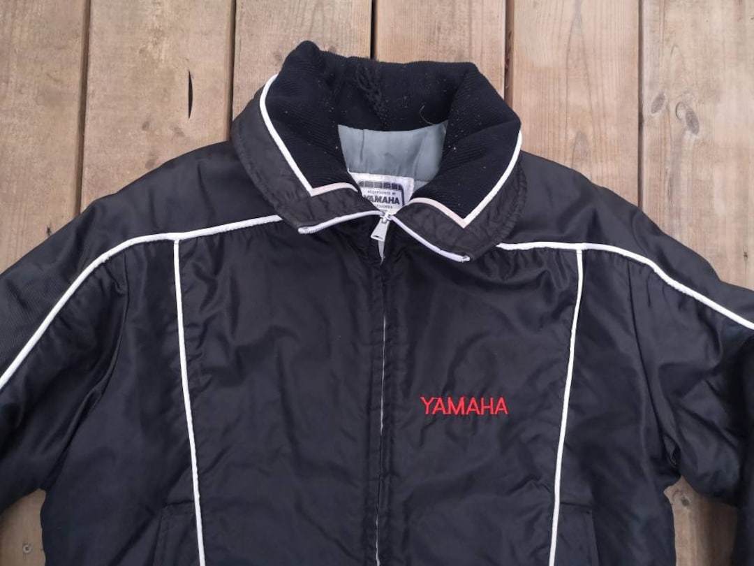 Vintage 1985 Yamaha Snowmobile Jacket Winter Parka Skidoo Bomber Made
