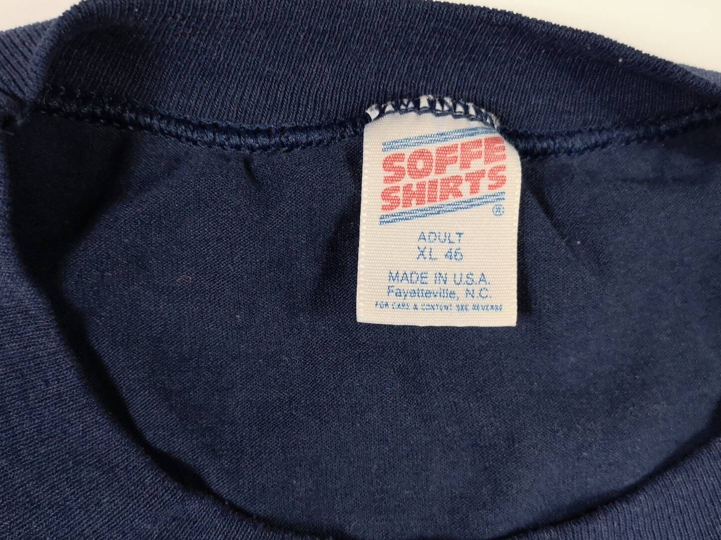 Vintage 80s/90s US Navy T-shirt - Soffe Made in USA XL - Etsy