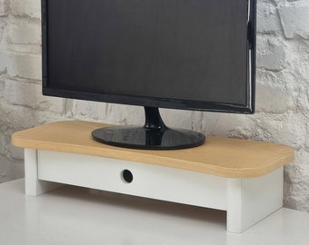 Monitor stand  / desk riser JUBI 60 cm natural ashwood