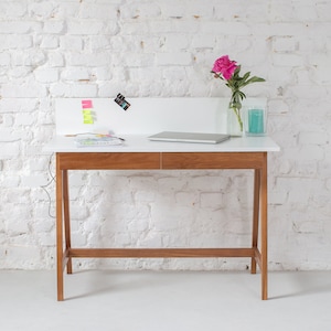 2-Drawer Writing Desk in Oak LUKA