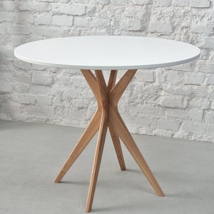 Round dining table JUBI compact image 1