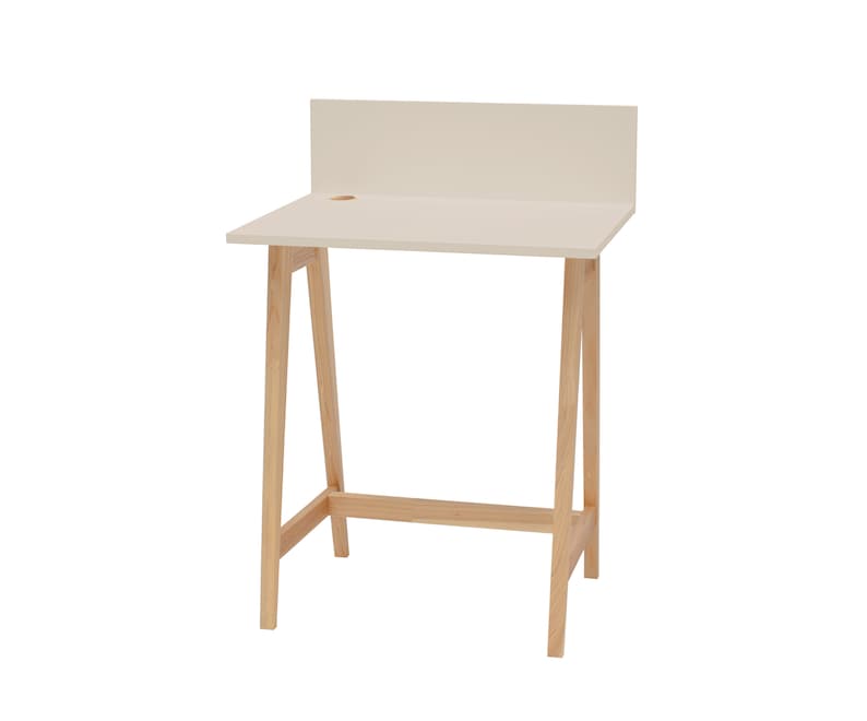 bureau étroit en frêne LUKA seulement 50cm de profondeur image 8