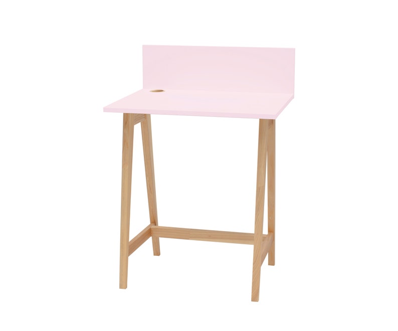 bureau étroit en frêne LUKA seulement 50cm de profondeur image 7