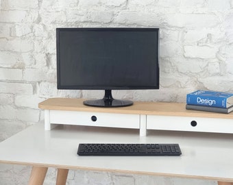 Monitorständer mit Schubladen 100cm Jubi
