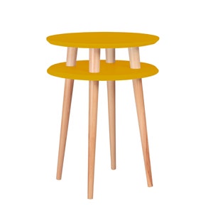 side table yellow