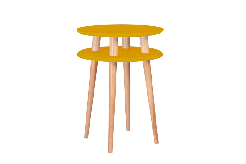 side table yellow