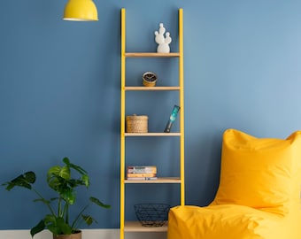 Ladder Plankbreedte 45cm ASHME Reverse  -Rekkast voor hal, slaapkamer, thuiskantoor