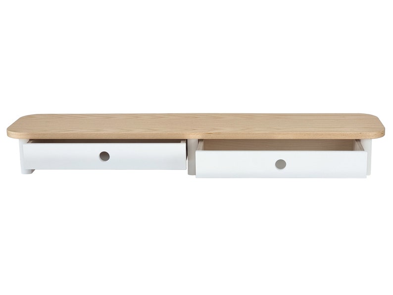 Monitor stand JUBI 100cm wide fornirowany image 8