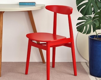 Wooden dining chair (various colors)
