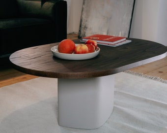 Table basse ovale CELL Racetrack