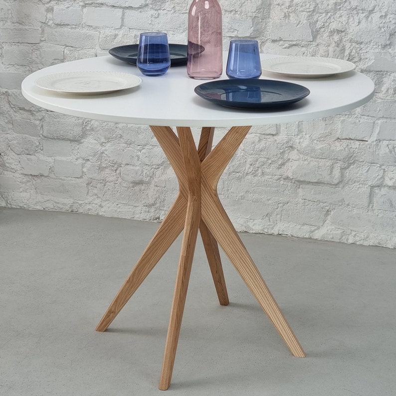 Round dining table JUBI compact image 3