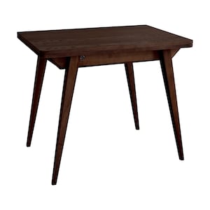 petite table a manger noyer extensible, kleiner ausziehbarer Esstisch Walnussholz Farbe, kleine uitschuifbare eettafel notenhout