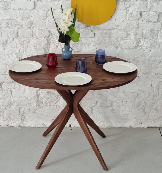 Racetrack Oval Dining Table: Small Space Ash Wood Veneer