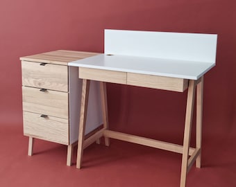 Le classeur du bureau Luka -dessus de meuble en bois