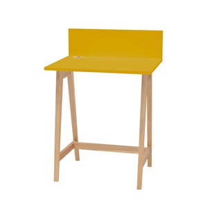 bureau étroit en frêne LUKA seulement 50cm de profondeur image 9