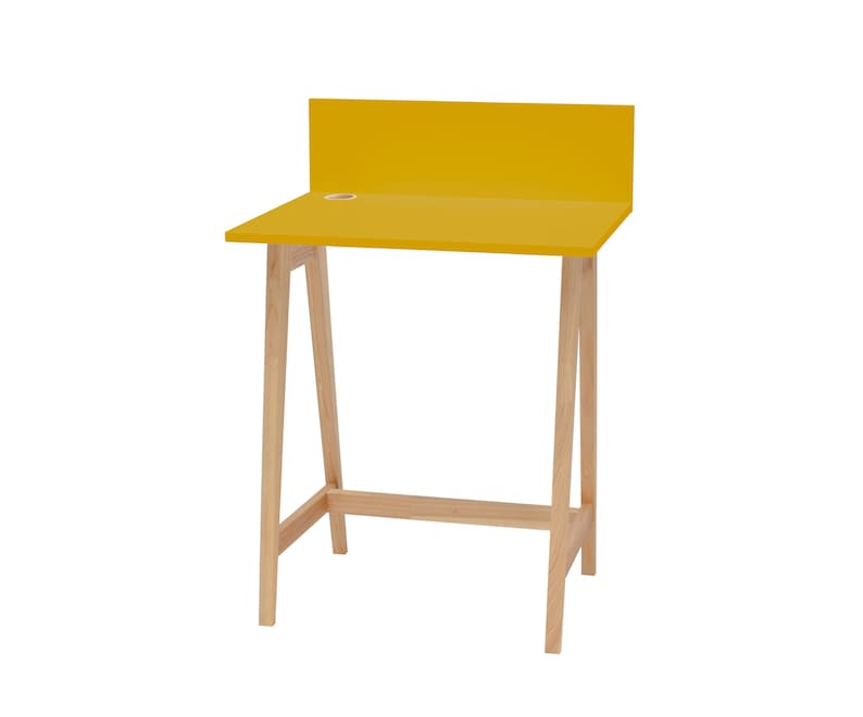 bureau étroit en frêne LUKA seulement 50cm de profondeur image 9