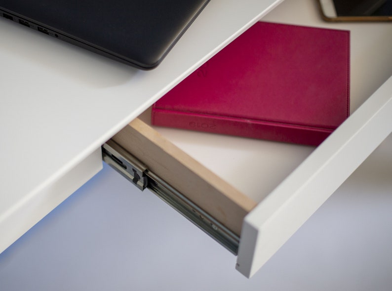 small, narrow Writing Desk, minimalitic desk MIMO image 4