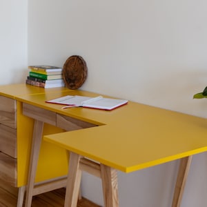 Le classeur du bureau Luka broom yellow