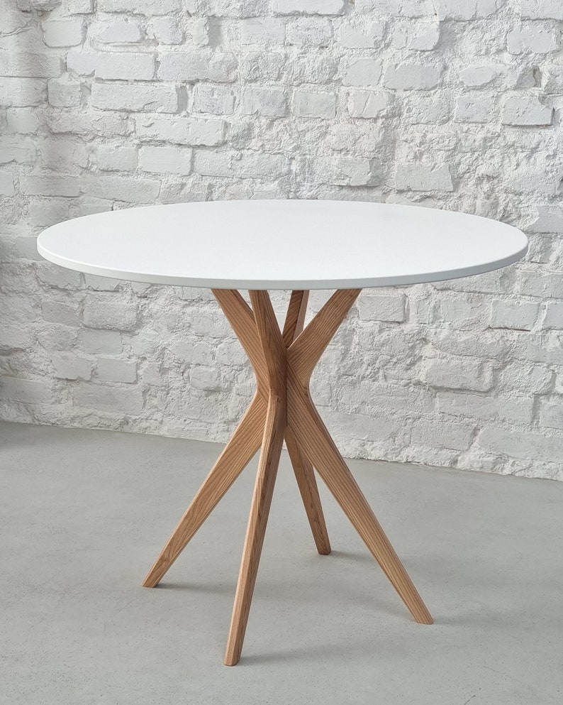 Round dining table JUBI compact image 1