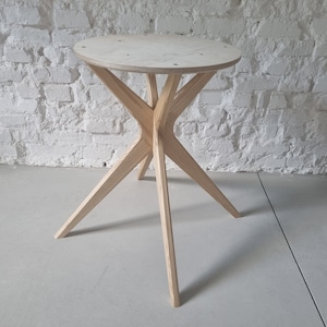 Tafelonderstel massief hout X-vorm