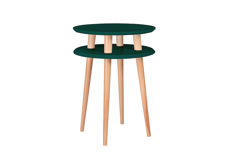 UFO Side Table Round Coffee Table Scandinavian Style Etsy