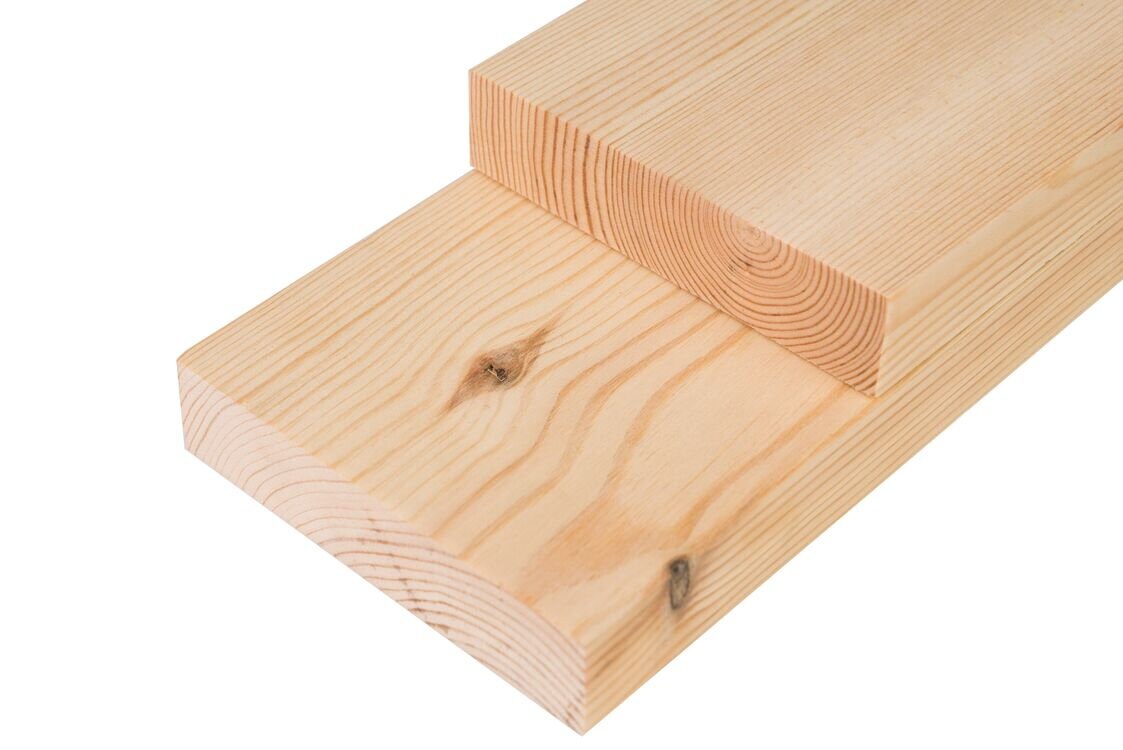 Timber planks- pine boards-planed redwood to size 20mm thick