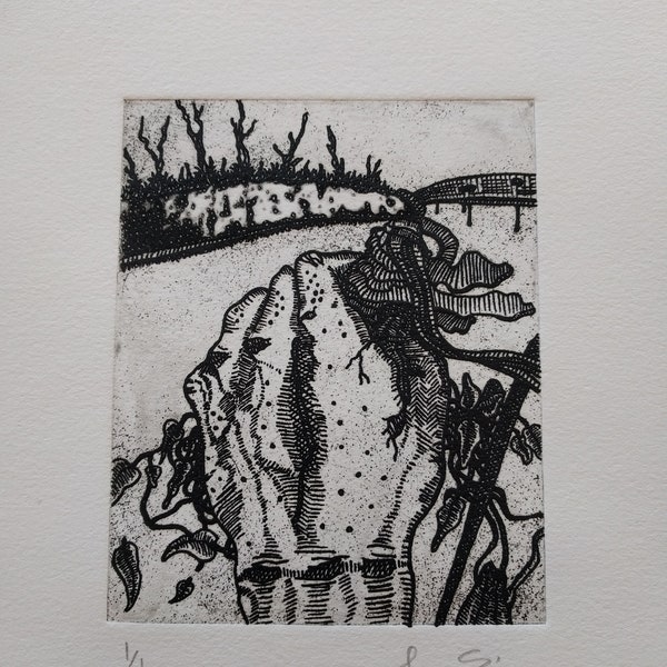 Solar Plate Etching Etsy