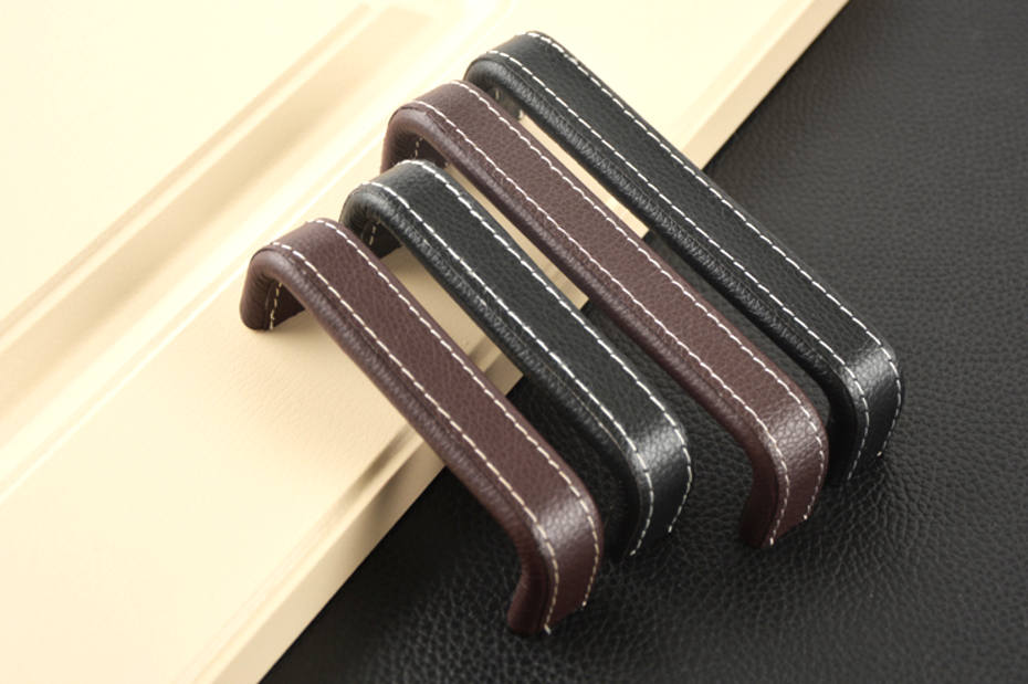 3.75''5''Leather Door Handles For Etsy