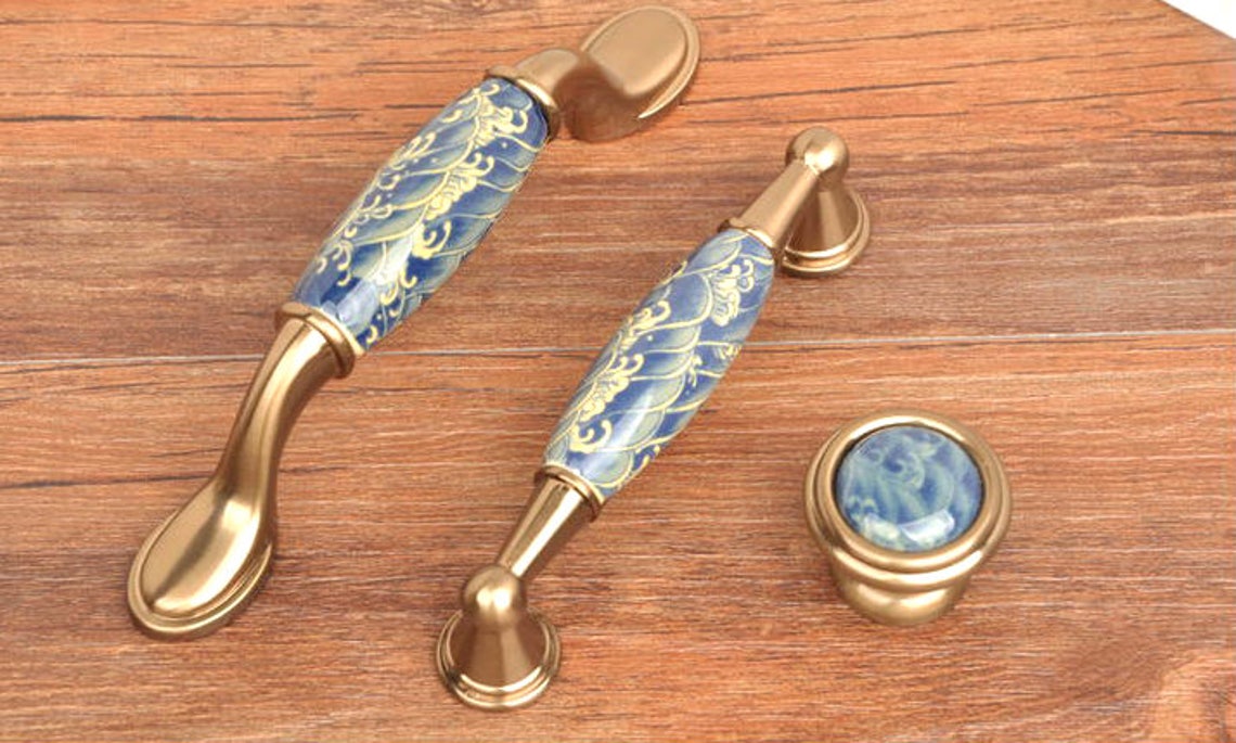 3.75''Ceramic Dresser Pulls Drawer Pull Handles Knobs Etsy