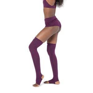 High Socks for Women, Dance Socks, Calf Sleeves, Cotton Socks, Yoga socks, sportswear, Colorful Socks, activewear for women