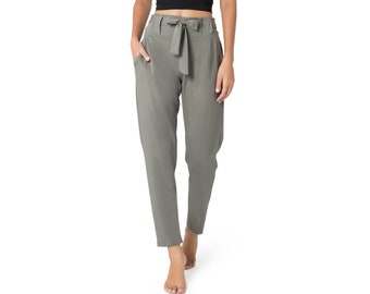 Pants for Women, Casual Pants, Maxi Pants, Cotton Trousers, Loose Pants, Bohemian Pants, Yoga Wear, High Waist Pants, Comfy Pants