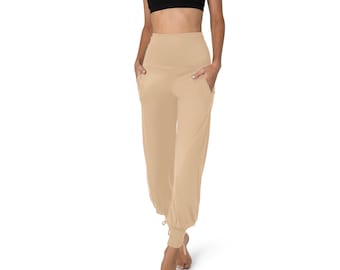 Yoga Wear, Pants for Women, Belly Dance Pants, Boho Fashion, Comfy Pants, Loose Fit, Wide Trousers, Travel Pants, Pants with Pockets