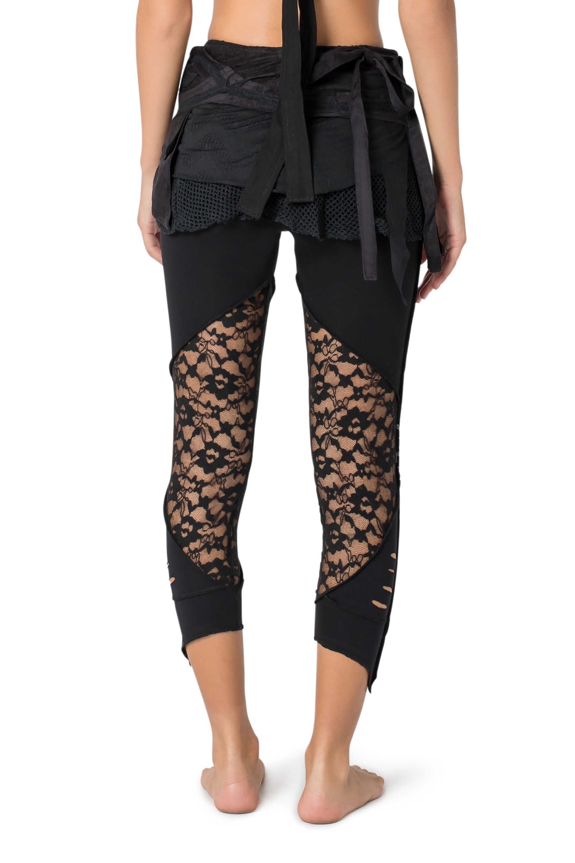 Legging Army - Jupe Maxi Imprimé Pois - Taille S - Neuf Avec étiquettes - Style Militaire Décontracté