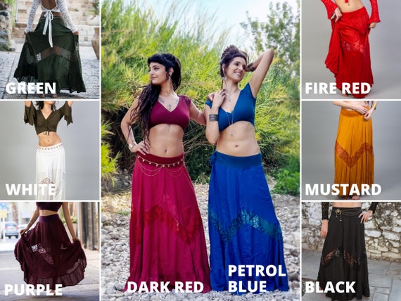 Hippie skirts target sale