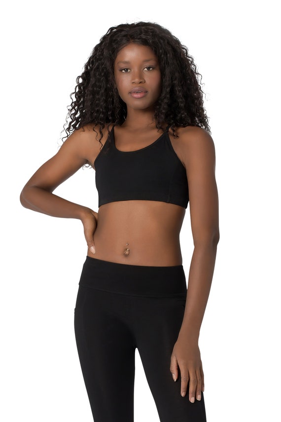 Crop Top Top for Women Sports Fitness 