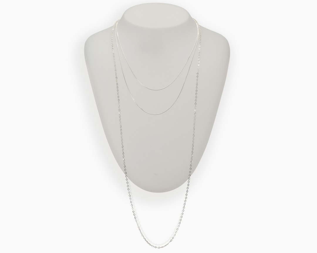 Sterling Silver Simple Chain - Etsy
