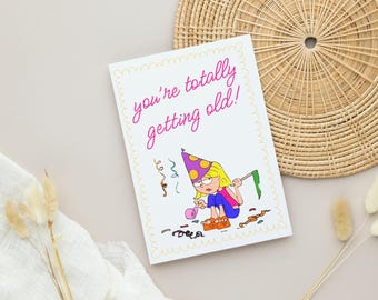 Lizzie McGuire Birthday Card