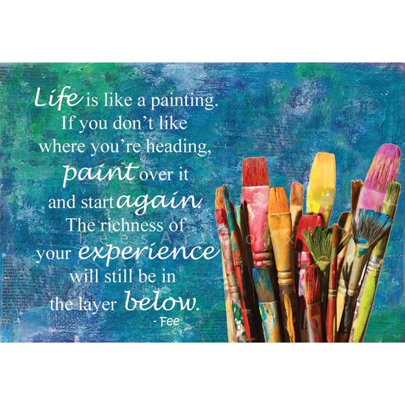 Life Quotes Inspirational Poster Art Print Motivational Etsy