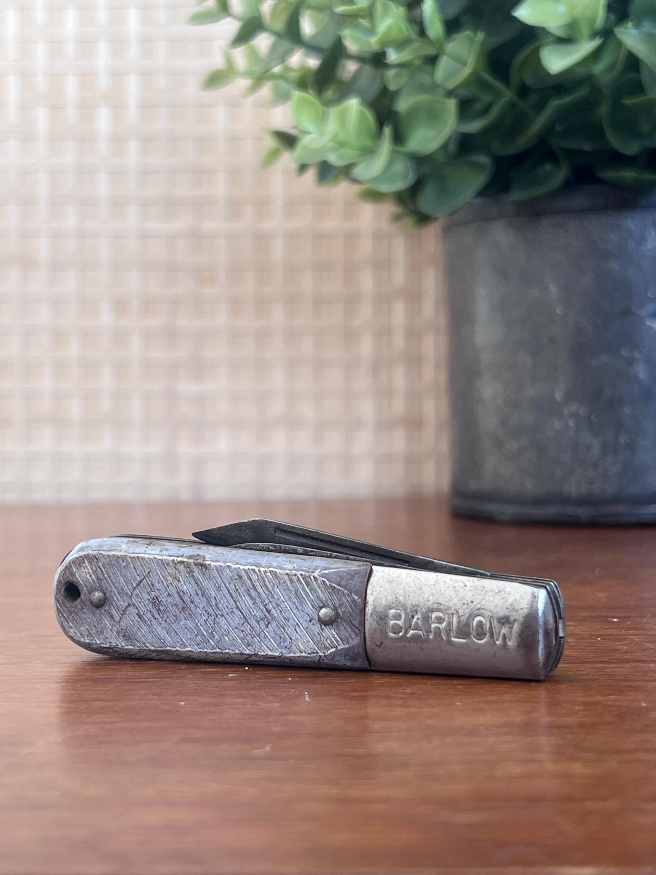 Vintage Barlow Pocket Knife - Etsy