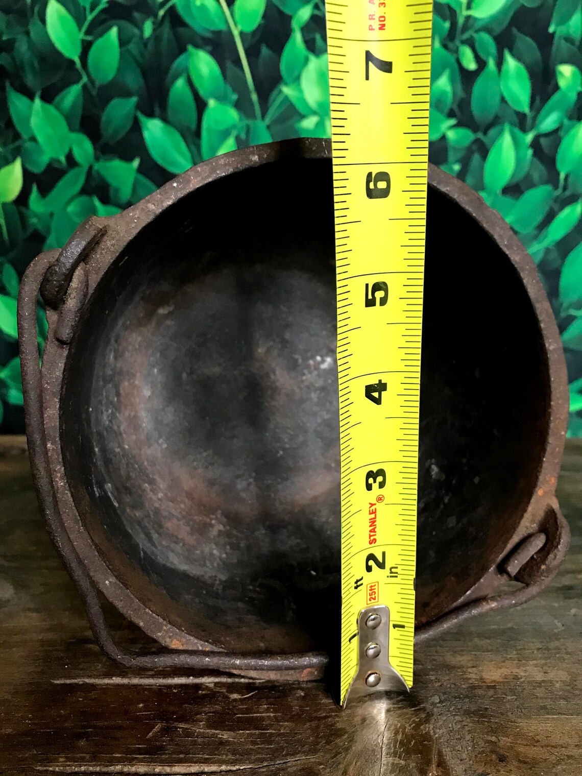 Hollands Cast Iron Lead Melting Pot Hollands 6 Erie PA Etsy