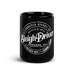 NYHET - Origins SleighDriver varm choklad svart mugg